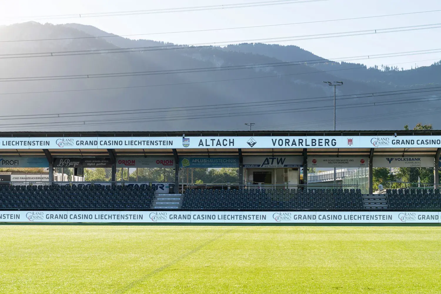 LED-Bandenwerbung SCR Altach